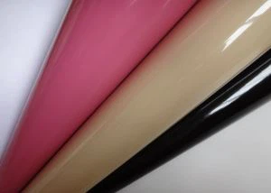 Korkea kiiltävä PVC-pehmeä kalvo koristelu kaunis